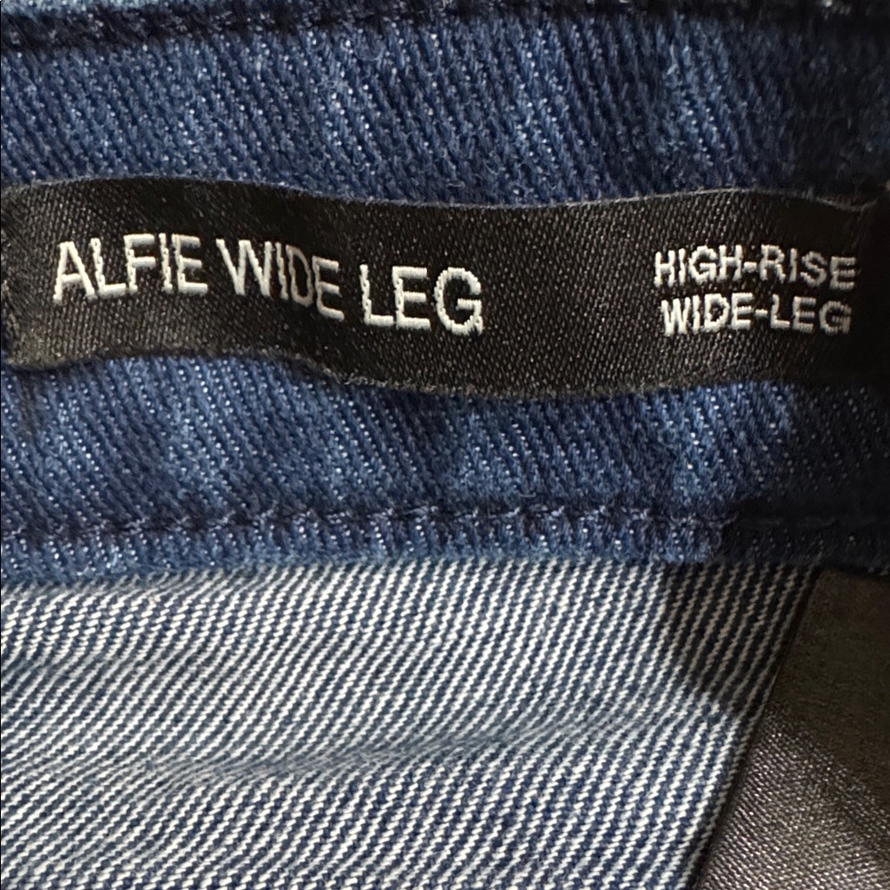Gloria Vanderbilt x Christian Siriano Alfie High-Rise Wide Leg Jeans Size 29 - Picture 4 of 6